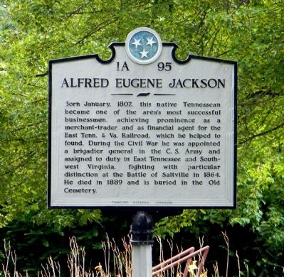 Alfred Eugene Jackson Marker image. Click for full size.