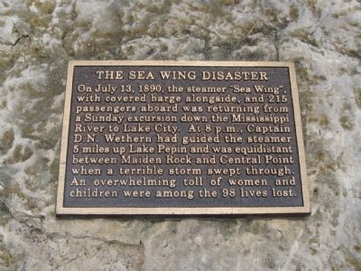 The Sea Wing Disaster Marker image. Click for full size.