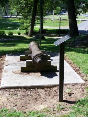 Mt. Aetna Cannon and Marker image. Click for full size.