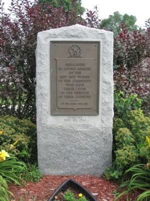 Gold Star Memorial. Click for full size. Gold Star Memorial image. Click for full size.
