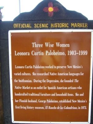 Three Wise Women Marker. Click for full size. Three Wise Women Marker image. Click for full size.