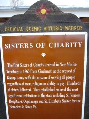 Sisters of Charity Marker. Click for full size. Sisters of Charity Marker image. Click for full size.