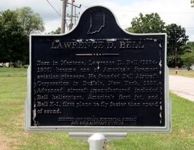 Lawrence D. Bell Marker image. Click for full size.