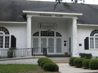 The Woman's Club of DeLand Marker image. Click for full size.
