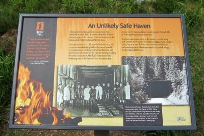 An Unlikely Safe Haven Marker image. Click for full size.