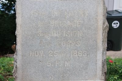 15th Wisconsin Marker image. Click for full size.