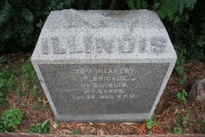 25th Illinois Monument image. Click for full size.