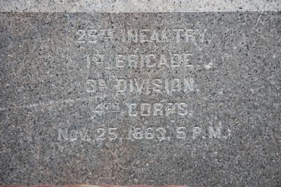25th Illinois Monument. Click for full size. 25th Illinois Monument image. Click for full size.