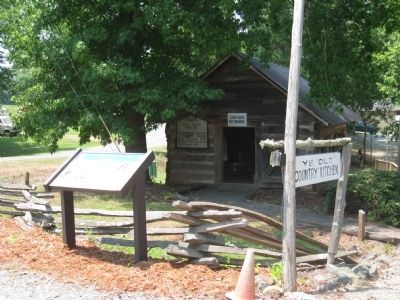 Cane Creek Meeting House. Click for full size. Cane Creek Meeting House image. Click for full size.