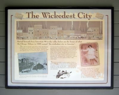 The Wickedest City Marker image. Click for full size.