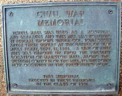 Battle of Blue Mills Landing - Civil War Memorial Marker image. Click for full size.