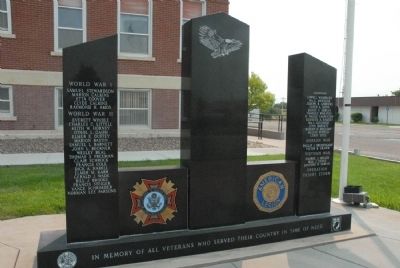 Thomas County Kansas Veterans Memorial Marker image. Click for full size.