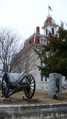 Chase County War Memorial. Click for full size. Chase County War Memorial image. Click for full size.