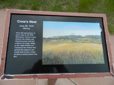 Crow's Nest Marker image. Click for full size.