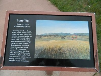 Lone Tipi Marker image. Click for full size.
