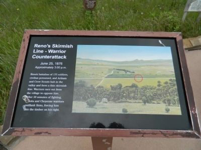 Reno's Skirmish Line - Warrior Counterattack Marker image. Click for full size.