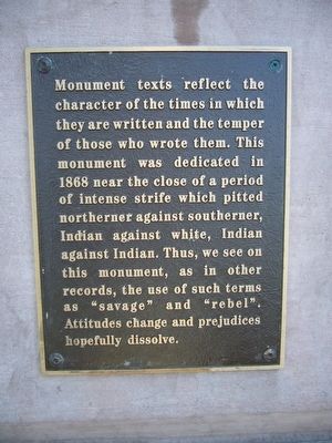 An additional marker near the To The Heroes Monument image. Click for full size.
