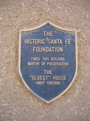 The "Oldest" House Marker image. Click for full size.