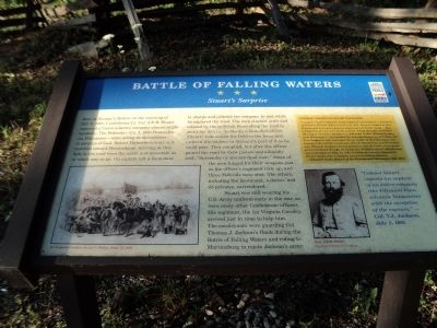 Battle of Falling Waters Marker image. Click for full size.