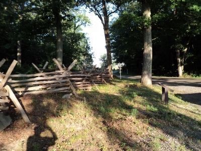 Split Rail Fence at Stumpys Hollow image. Click for full size.