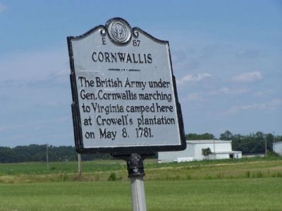Cornwallis Marker image. Click for full size.