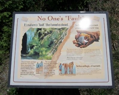 No One’s “Fault” Marker. Click for full size. No One’s “Fault” Marker image. Click for full size.