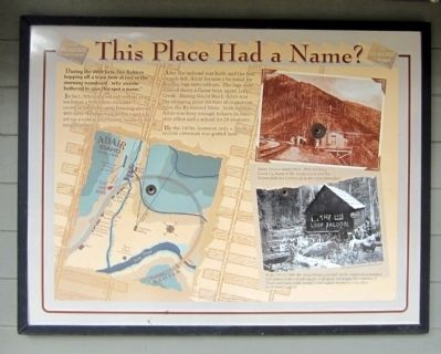 This Place Had a Name? Marker. Click for full size. This Place Had a Name? Marker image. Click for full size.