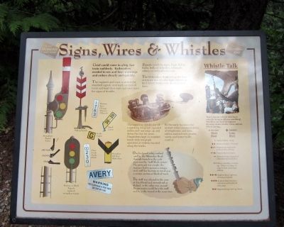 Signs, Wires & Whistles Marker image. Click for full size.