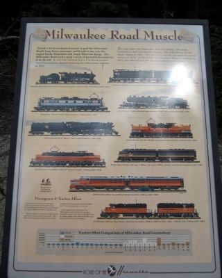 Milwaukee Road Muscle Marker. Click for full size. Milwaukee Road Muscle Marker image. Click for full size.