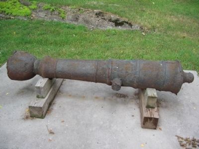 Mt. Aetna Cannon Preserved at the Hager House image. Click for full size.