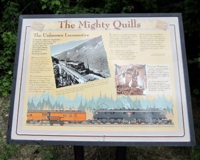 The Mighty Quills Marker. Click for full size. The Mighty Quills Marker image. Click for full size.