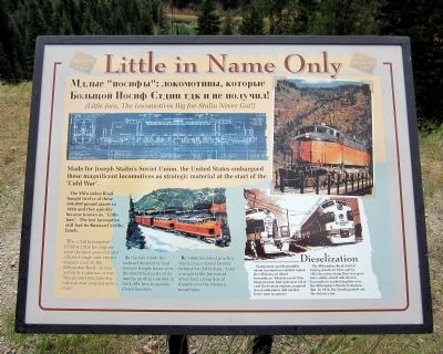 Little in Name Only Marker. Click for full size. Little in Name Only Marker image. Click for full size.
