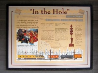"In the Hole" Marker image. Click for full size.