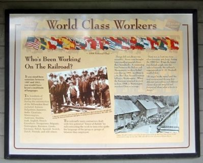 World Class Workers Marker image. Click for full size.