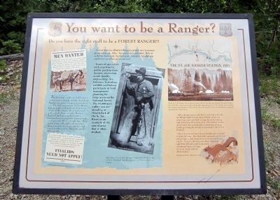 You want to be a Ranger? Marker. Click for full size. You want to be a Ranger? Marker image. Click for full size.