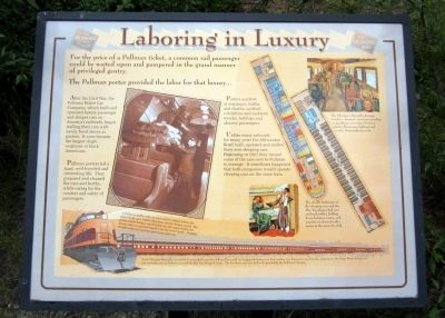 Laboring in Luxury Marker. Click for full size. Laboring in Luxury Marker image. Click for full size.