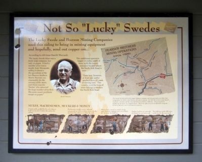 Not So "Lucky" Swedes Marker. Click for full size. Not So "Lucky" Swedes Marker image. Click for full size.