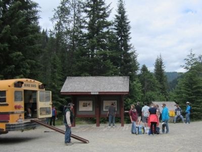 Route of the Hiawatha, Pearson Trailhead. Click for full size. Route of the Hiawatha, Pearson Trailhead image. Click for full size.
