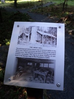 The Mess Hall Marker. Click for full size. The Mess Hall Marker image. Click for full size.
