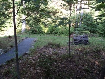 Site of the Mess Hall. Click for full size. Site of the Mess Hall image. Click for full size.