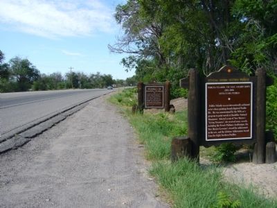 Pueblo of Santa Clara Marker. Click for full size. Pueblo of Santa Clara Marker image. Click for full size.