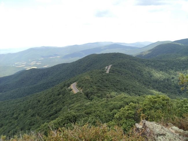 Skyline Drive Viewed from Little Stony Man image. Click for full size.