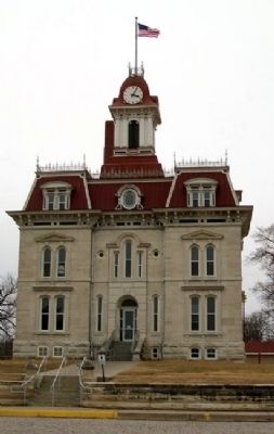 Chase County Courthouse. Click for full size. Chase County Courthouse image. Click for full size.