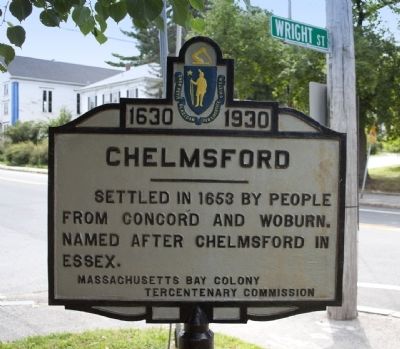 Chelmsford (Vinal Square) Marker image. Click for full size.