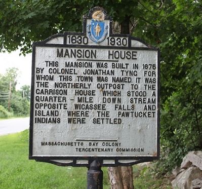 Mansion House Marker. Click for full size. Mansion House Marker image. Click for full size.