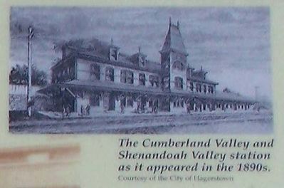 Shenandoah Valley Railroad Marker image. Click for full size.