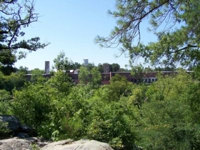 View across the Tar River, old Rocky Mount Mill on opposite bank. Click for full size. View across the Tar River, old Rocky Mount Mill on opposite bank image. Click for full size.