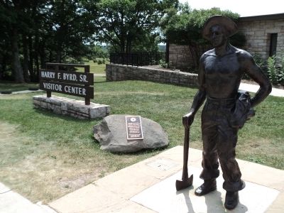 Iron Mike Marker. Click for full size. Iron Mike Marker image. Click for full size.