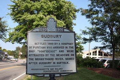Sudbury (Wayland Line) Marker image. Click for full size.