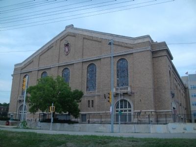 University of Wisconsin Field House. Click for full size. University of Wisconsin Field House image. Click for full size.